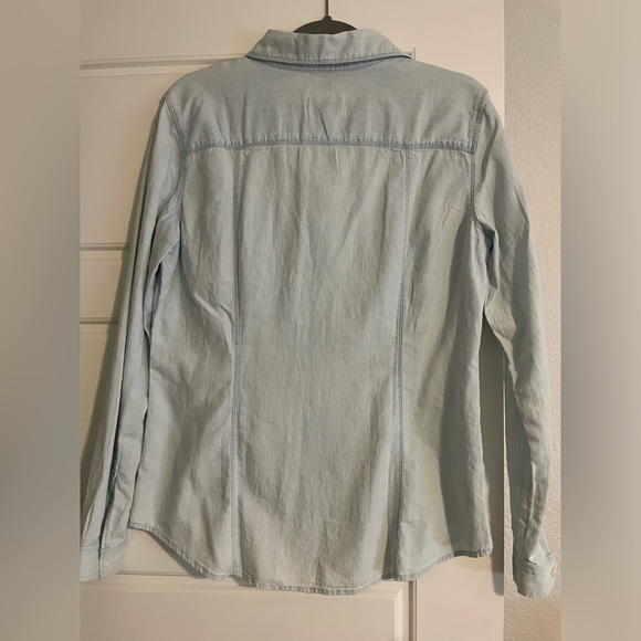 NWT Loft “The Softened Shirt”- size M - Picture 3 of 7
